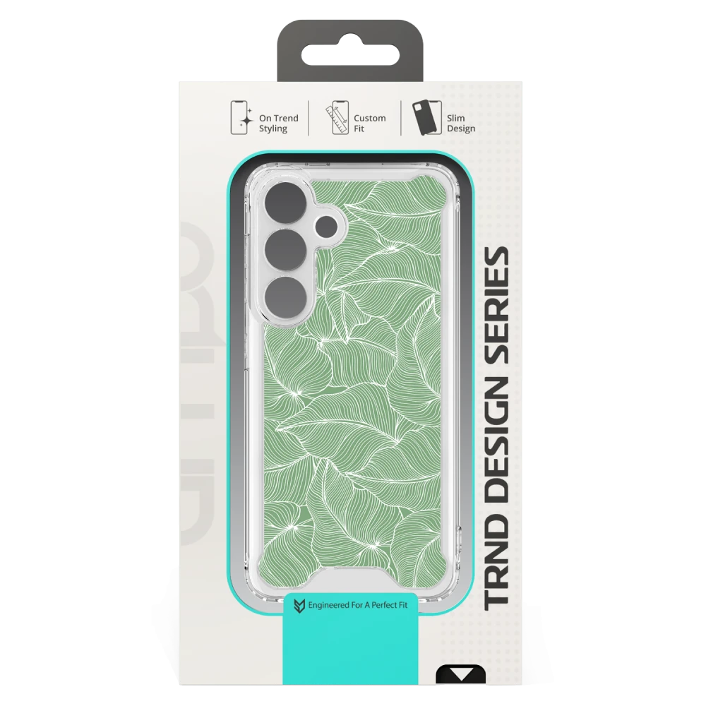 AMPD - TPU / Acrylic HD Print Case for Samsung Galaxy S24 FE - Clear