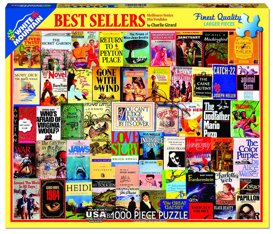 White Mountain Puzzles - Best Sellers - 1000 Piece Jigsaw Puzzle
