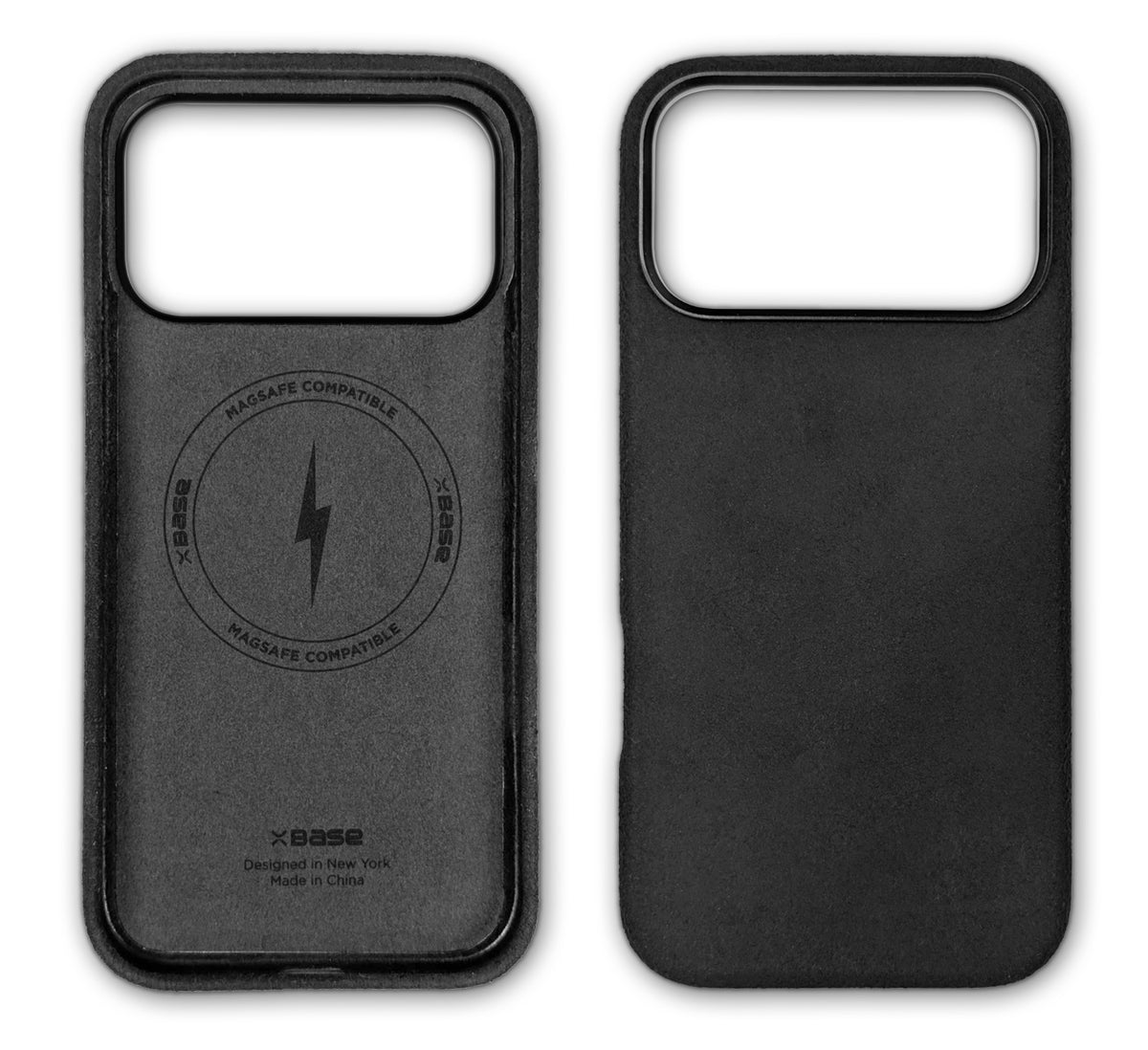 iPhone 18 Pro Max/17 Pro Max- Suede MagSafe Compatible Case - Black - image 2