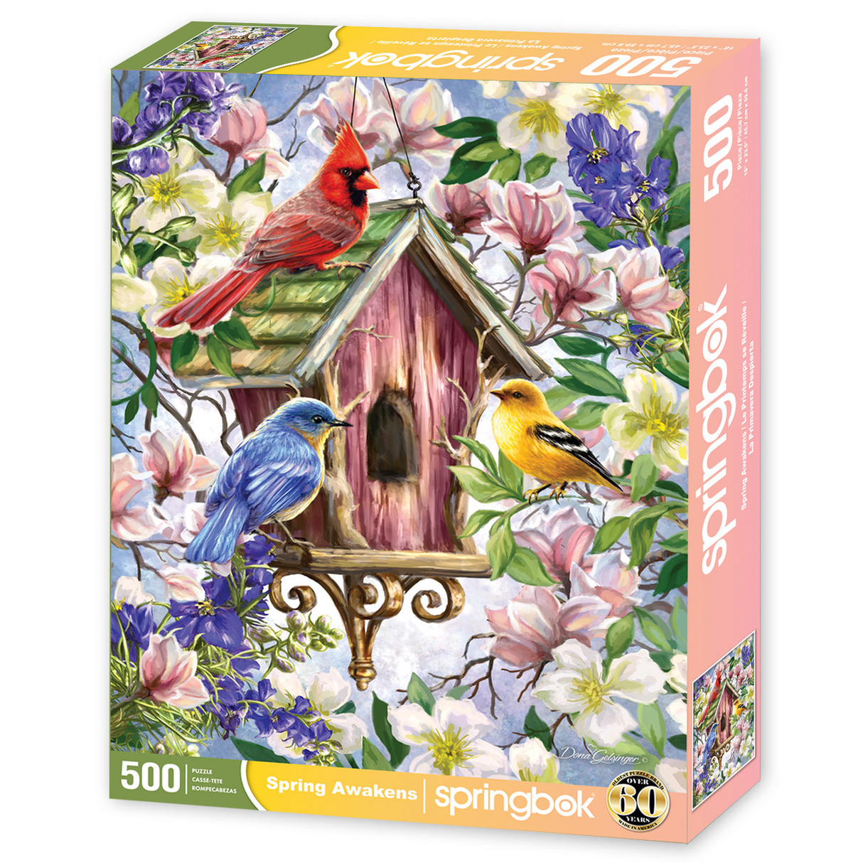Springbok Spring Awakens 500Pc Puzzle