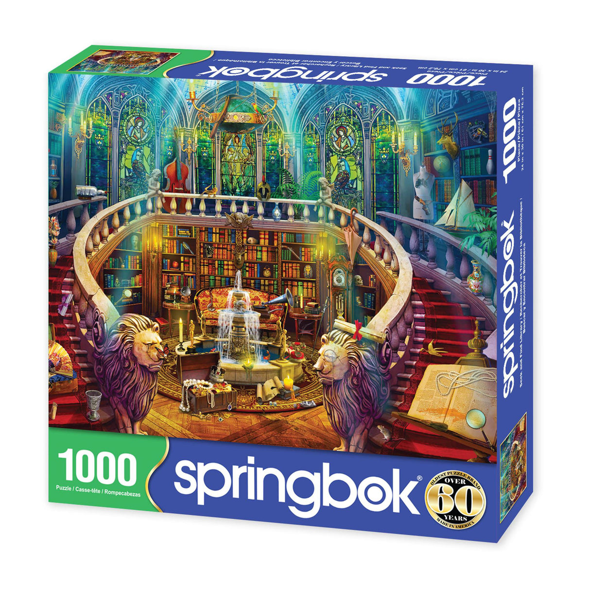 Springbok The Seek And Find Library 1000 Piece Jigsaw Puzzle