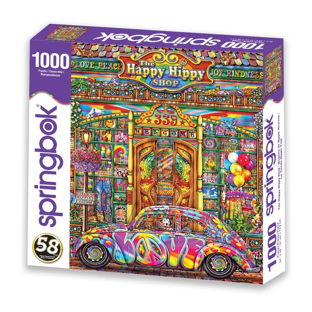 Springbok 1000 Piece Jigsaw Puzzle The Happy Hippy Shop