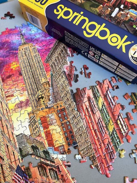 Springbok 1000 Piece Jigsaw Puzzle Nyc Street