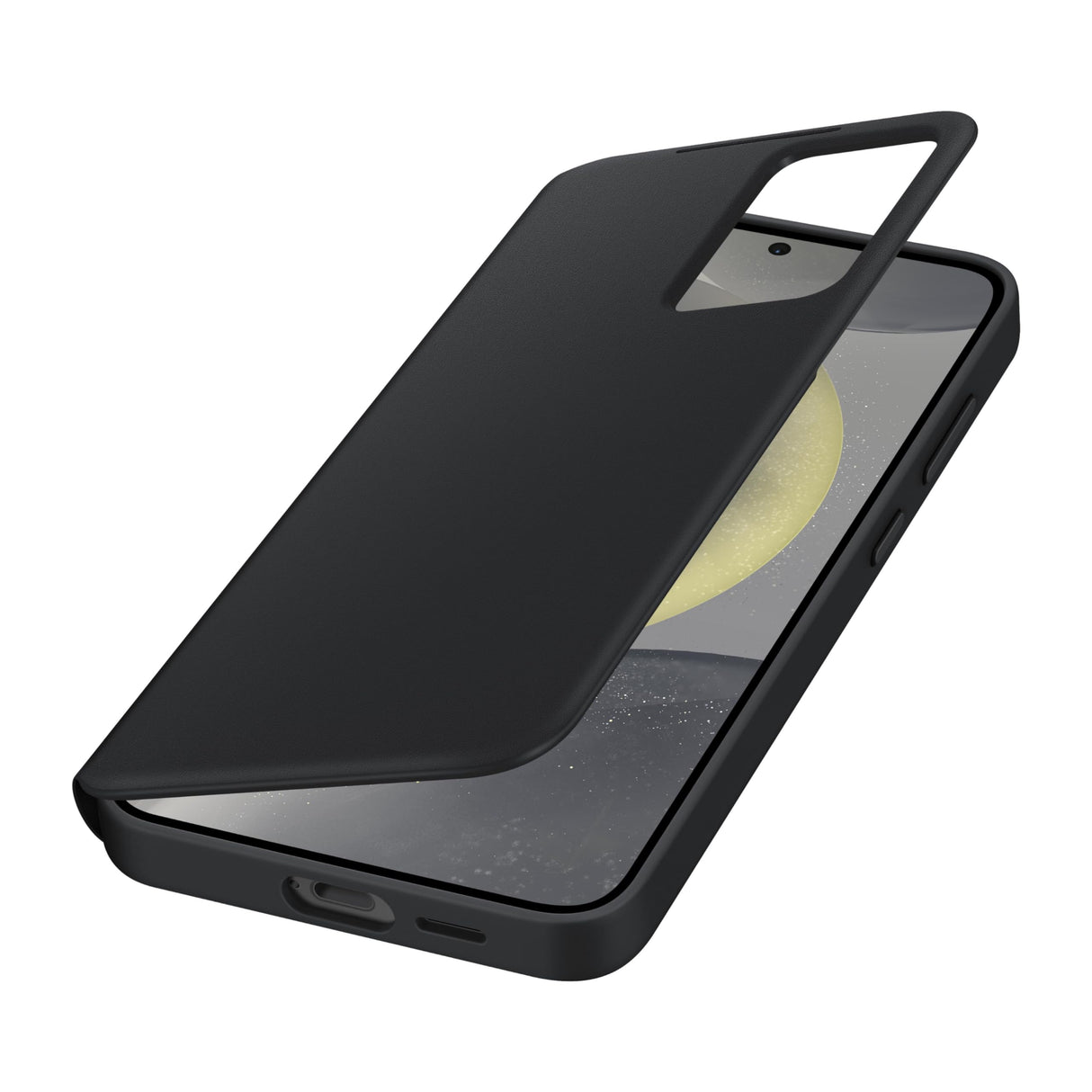 Samsung - Smart View Wallet Case For Samsung Galaxy S24 Plus - Black