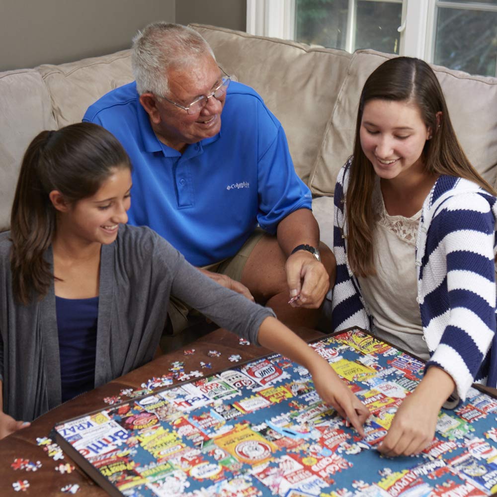 White Mountain Puzzles Healings of Jesus 1000 Piece Jigsaw Puzzle