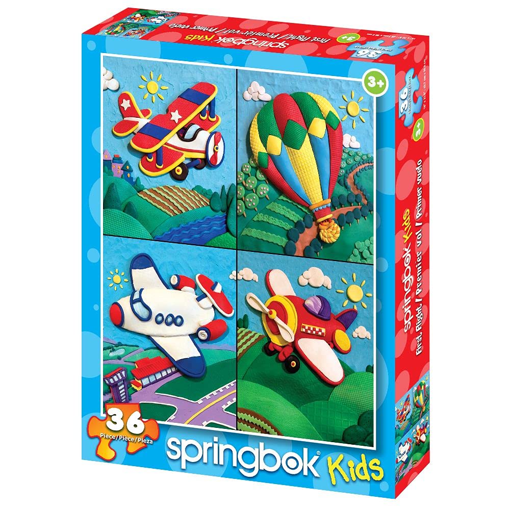 Springbok 36 Piece Children'S Jigsaw Puzzle First Flight