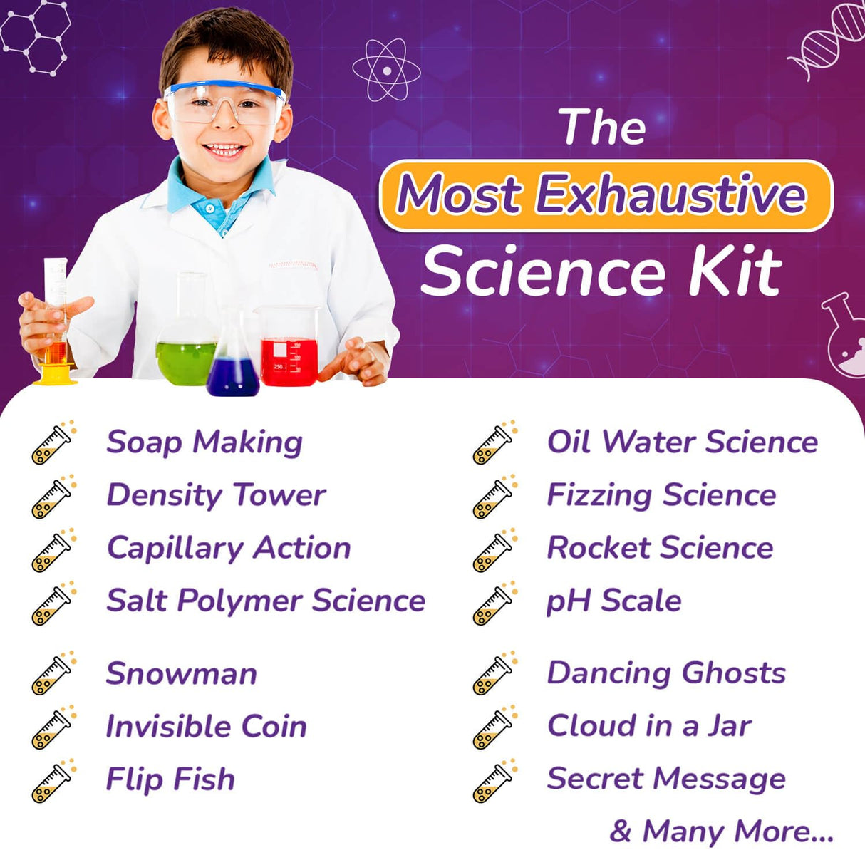 Smartivity Mega Science Kit for Kids Ages 8-14 Years I 150+ Science Experiments Kit | Christmas, Birthday Gifts for Boys & Girls | STEM Educational Toy for Kids 8-14 Years Old