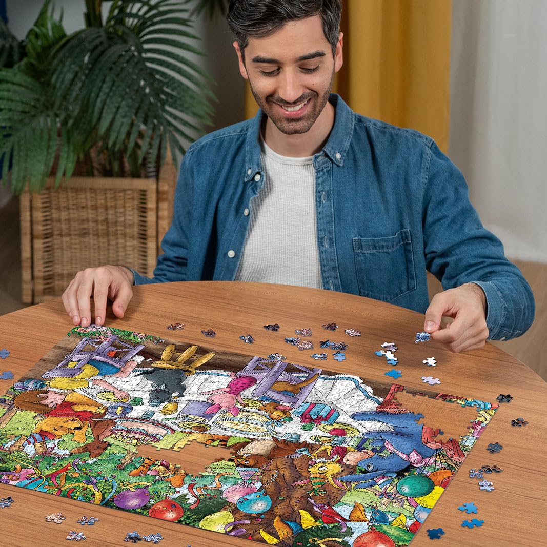 Ravensburger Disney Collector's Edition Winnie The Pooh 1000 Piece Jigsaw Puzzle for Adults - Handcrafted Tooling, Made in Germany, Every Piece Fits Together Perfectly