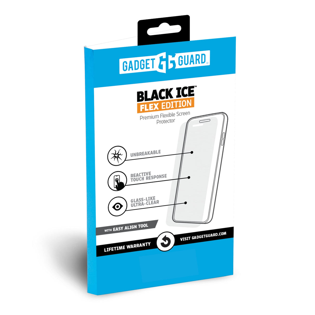 IPHONE 13 MINI GADGET GUARD FLEX CURVED FLEXIBLE SCREEN PROTECTOR - HYBRID GLASS