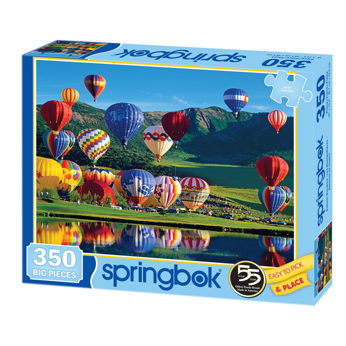 Springbok 350 Piece Jigsaw Puzzle Balloon Bonanza