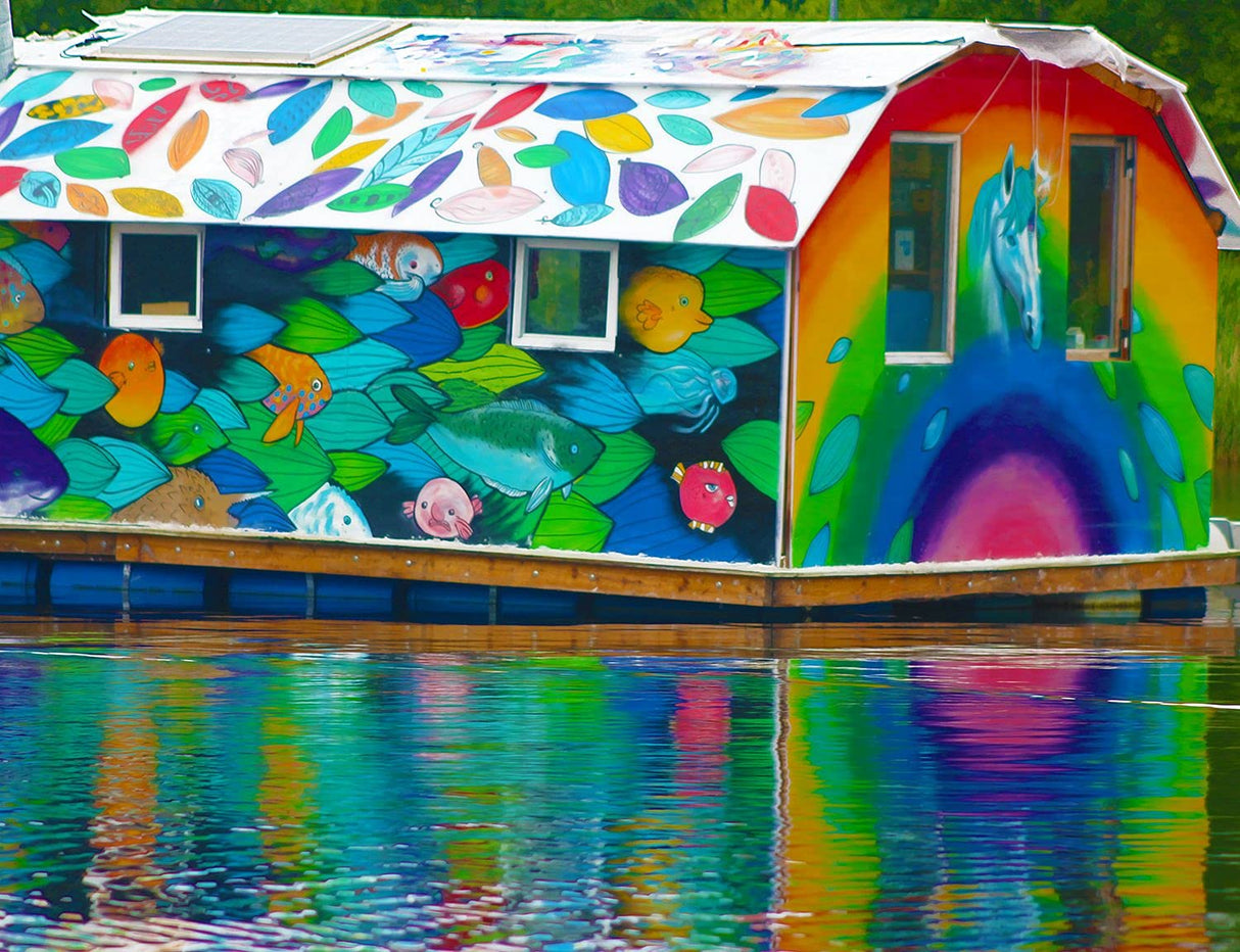 Springbok 500 Piece Jigsaw Puzzle The Boat House