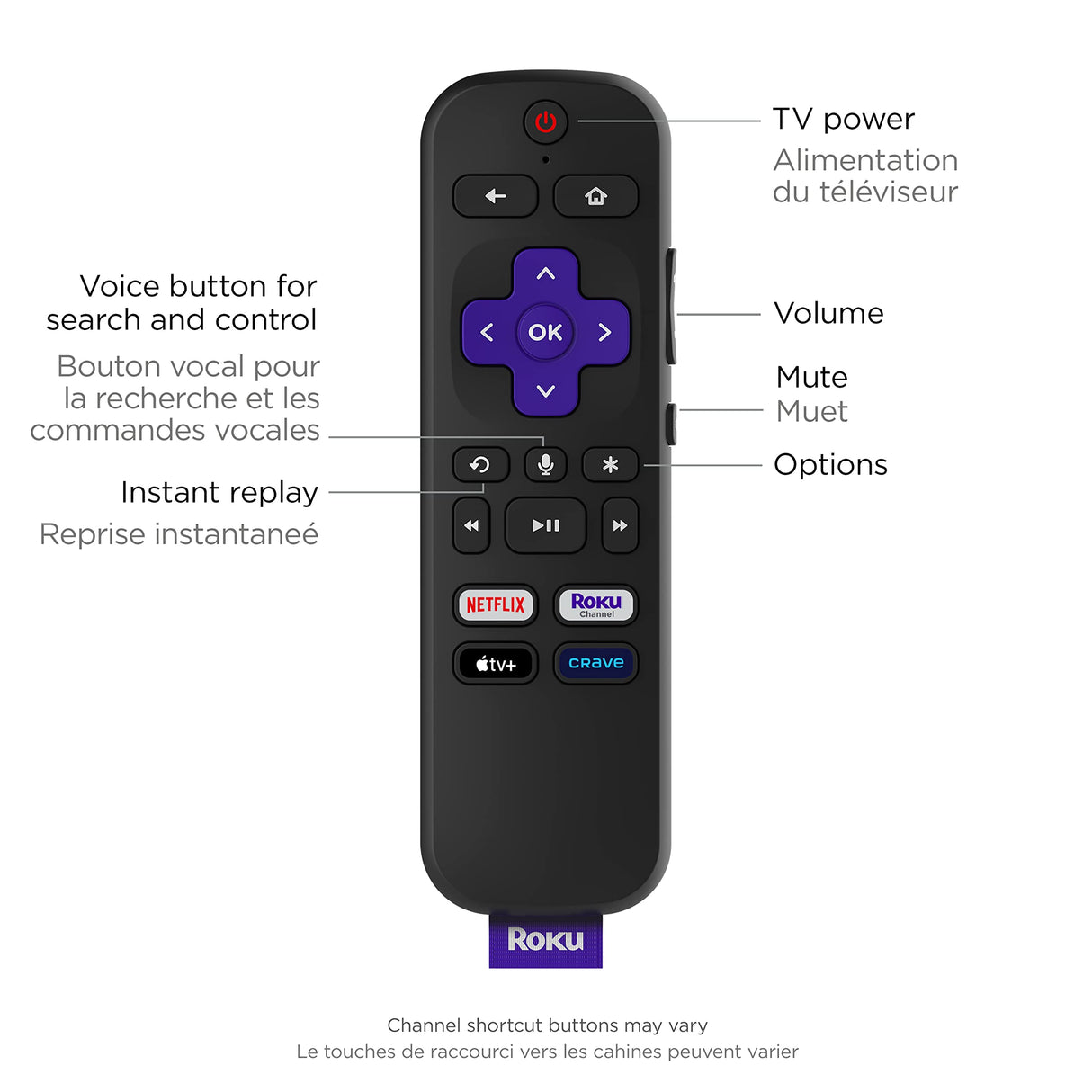 Roku Streambar | 4K HDR Streaming Device & Premium Roku Soundbar All In One, Roku Voice Remote, Free & Live TV, Black
