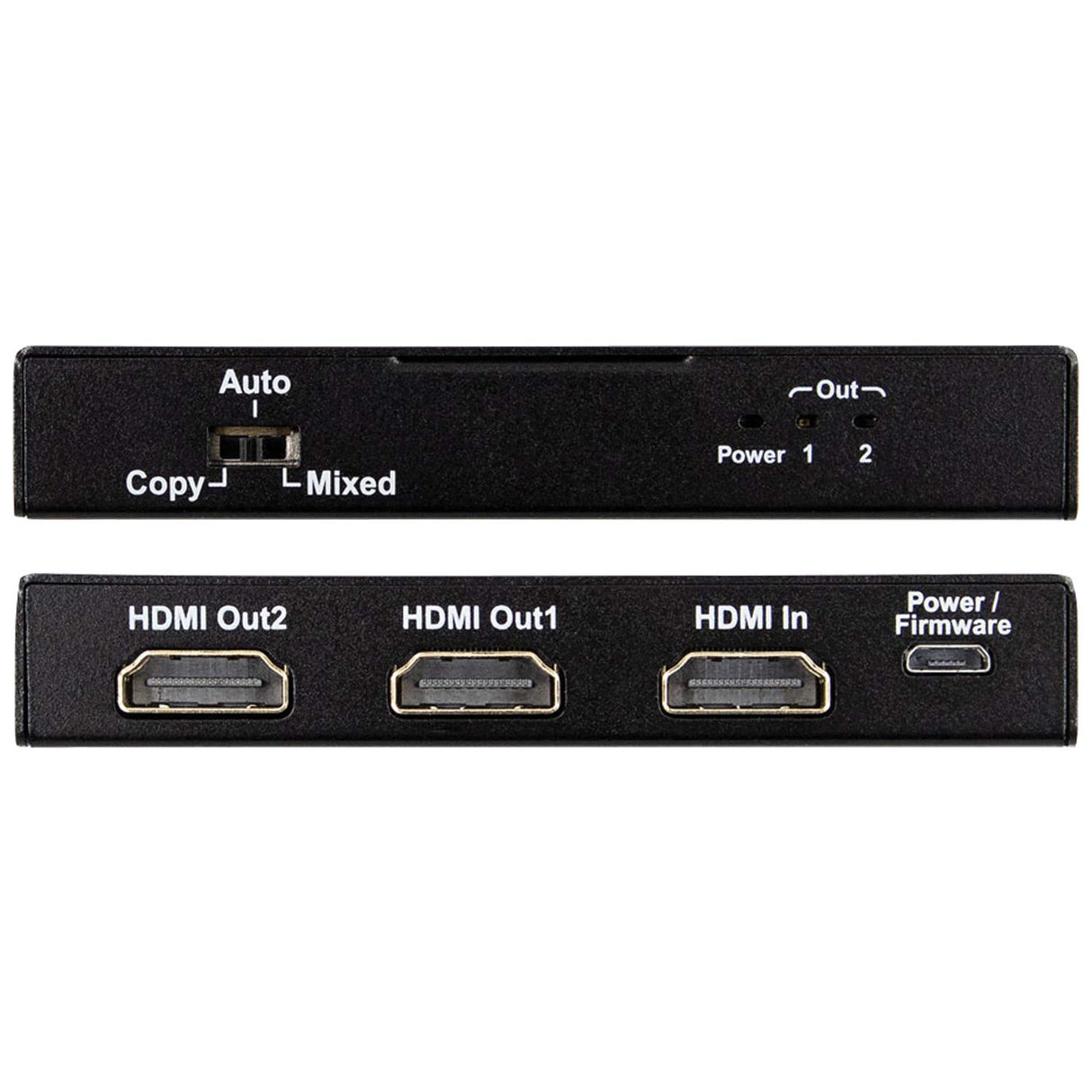 HDMI SPLITTER WITH 1 IN/2OUT