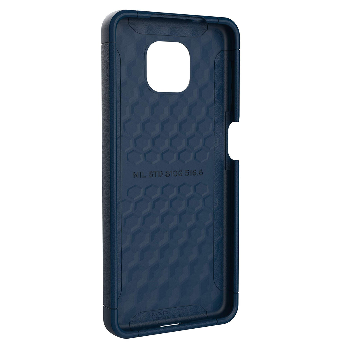 URBAN ARMOR GEAR UAG Designed for Moto G Power (2021) Case (Compatible with North American Model Only) Scout Rugged Sleek Shockproof Lightweight Military Drop Tested Protective Cover, Black