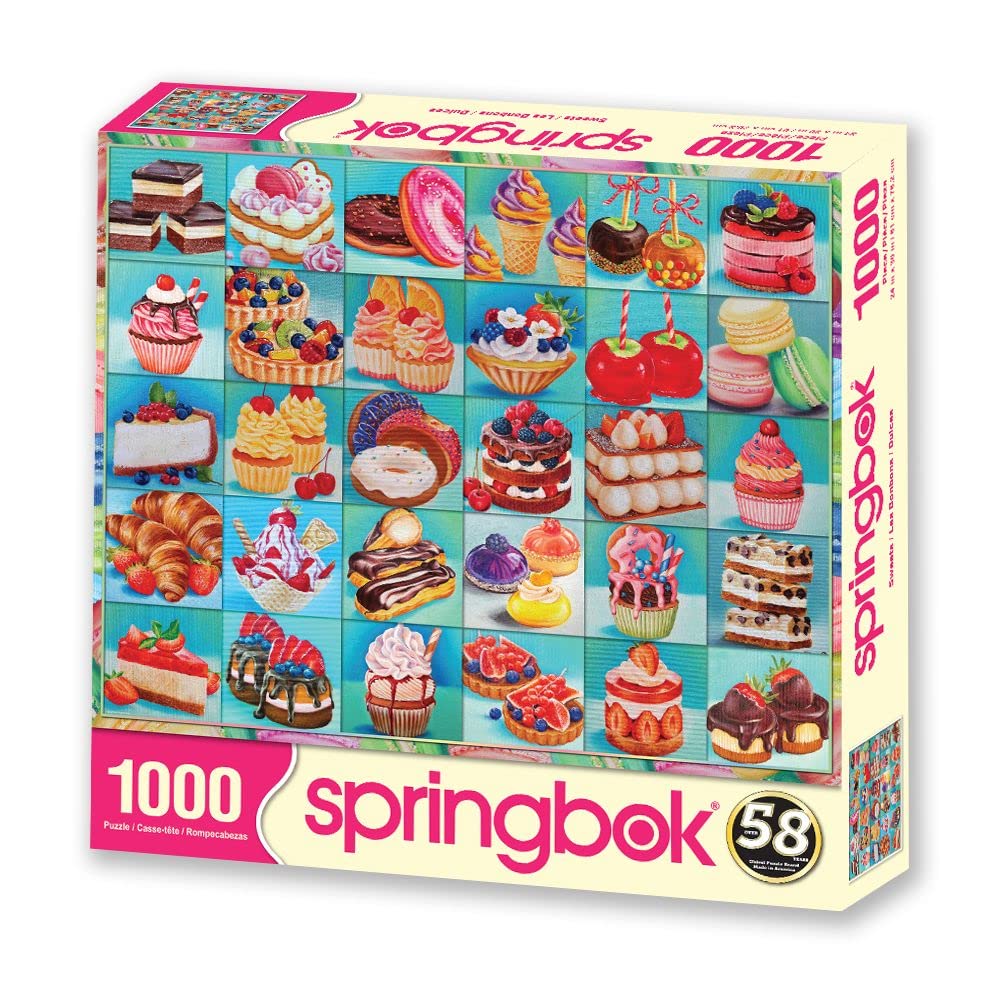 Springbok 1000 Piece Jigsaw Puzzle Sweets