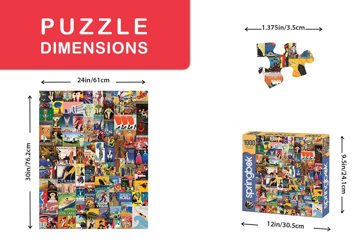 Springbok 1000 Piece Jigsaw Puzzle Delightful Deco