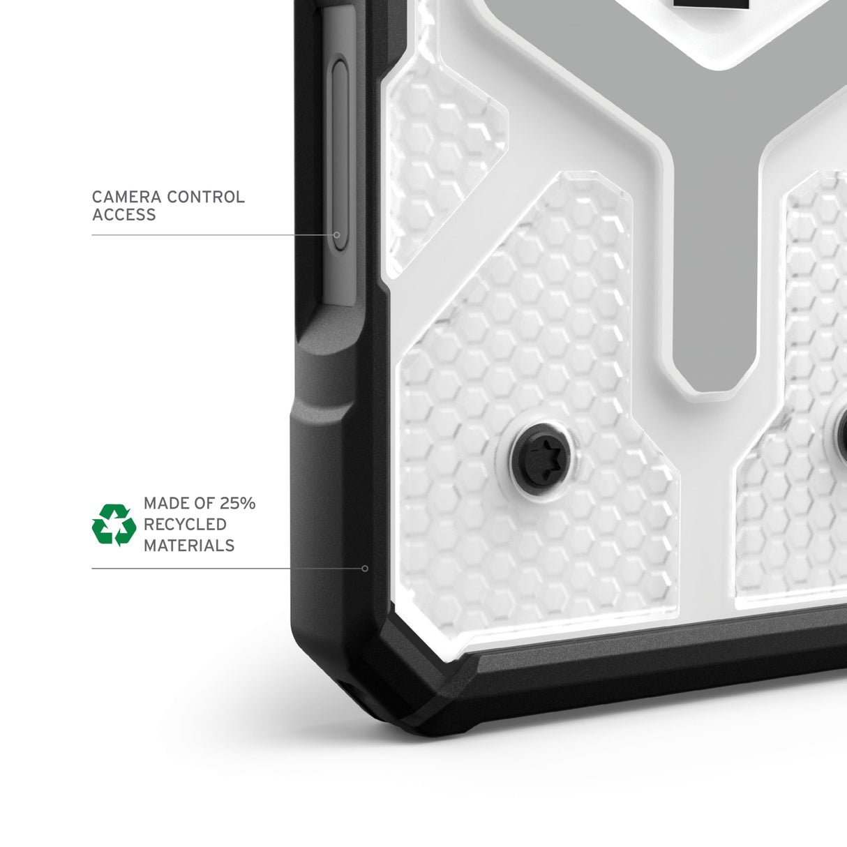 Urban Armor Gear (uag) - Pathfinder Clear Magsafe Case For Apple Iphone 16 Pro Max - Ice