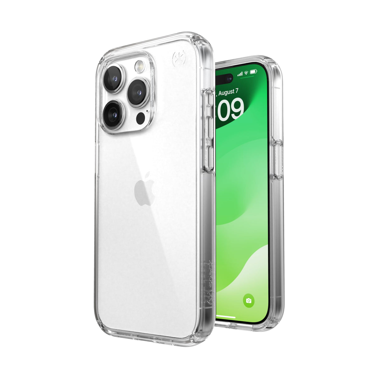 Speck - Presidio Perfect Clear Case For Apple Iphone 15 Pro - Clear