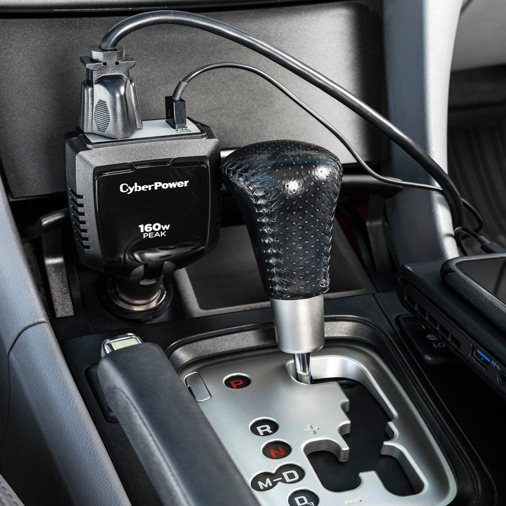 CyberPower - RoadTrip 160 Power Inverter - Black