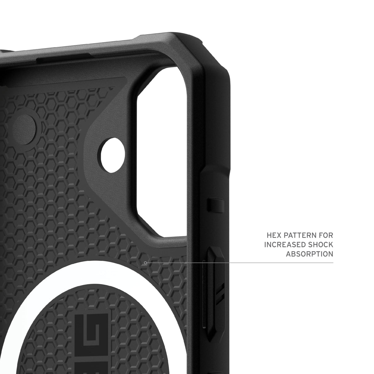 URBAN ARMOR GEAR UAG Designed for iPhone 16 Case 6.1" Pathfinder - Compatible with MagSafe Charging Rugged Shockproof Anti-Slip Military Grade Protective Cover, Black