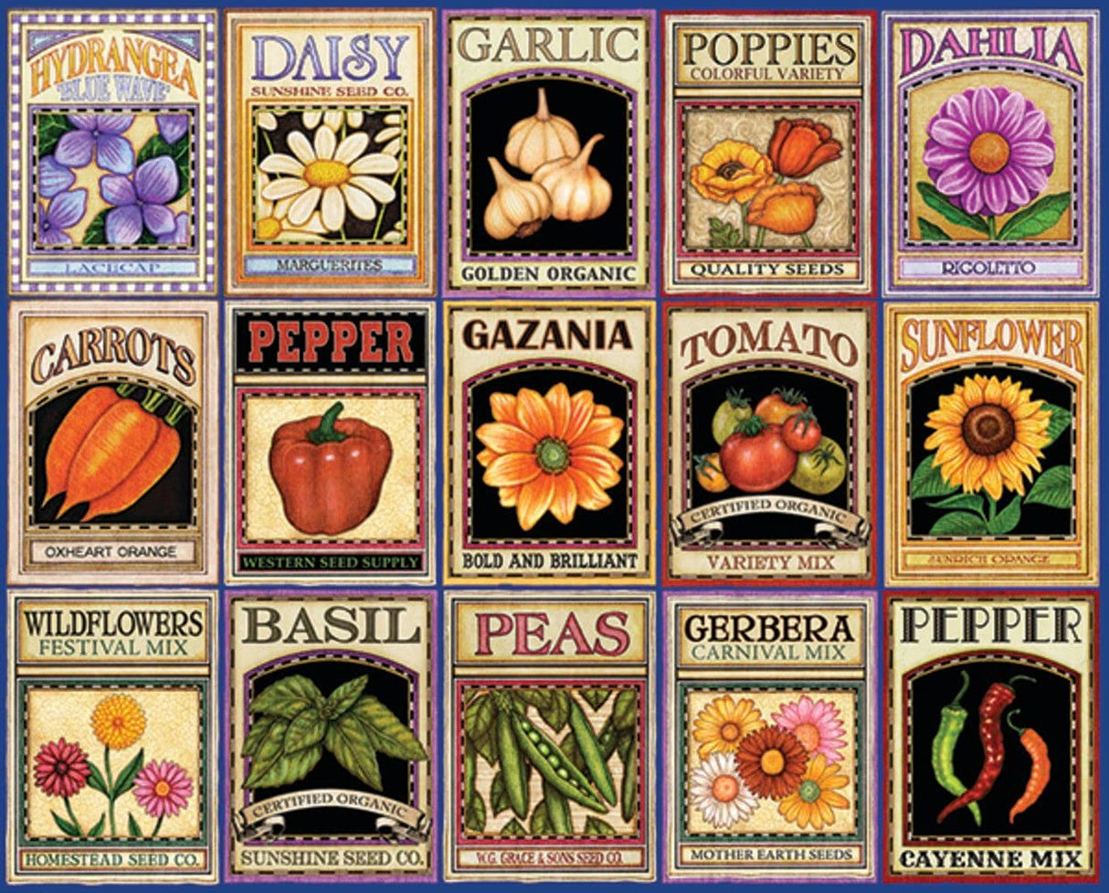 Springbok Puzzles - Garden Goodness - 1000 Piece Jigsaw Puzzle