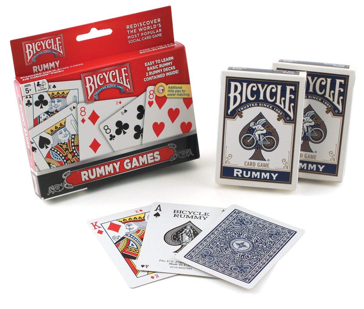 Bicycle Rummy Games Playing Cards