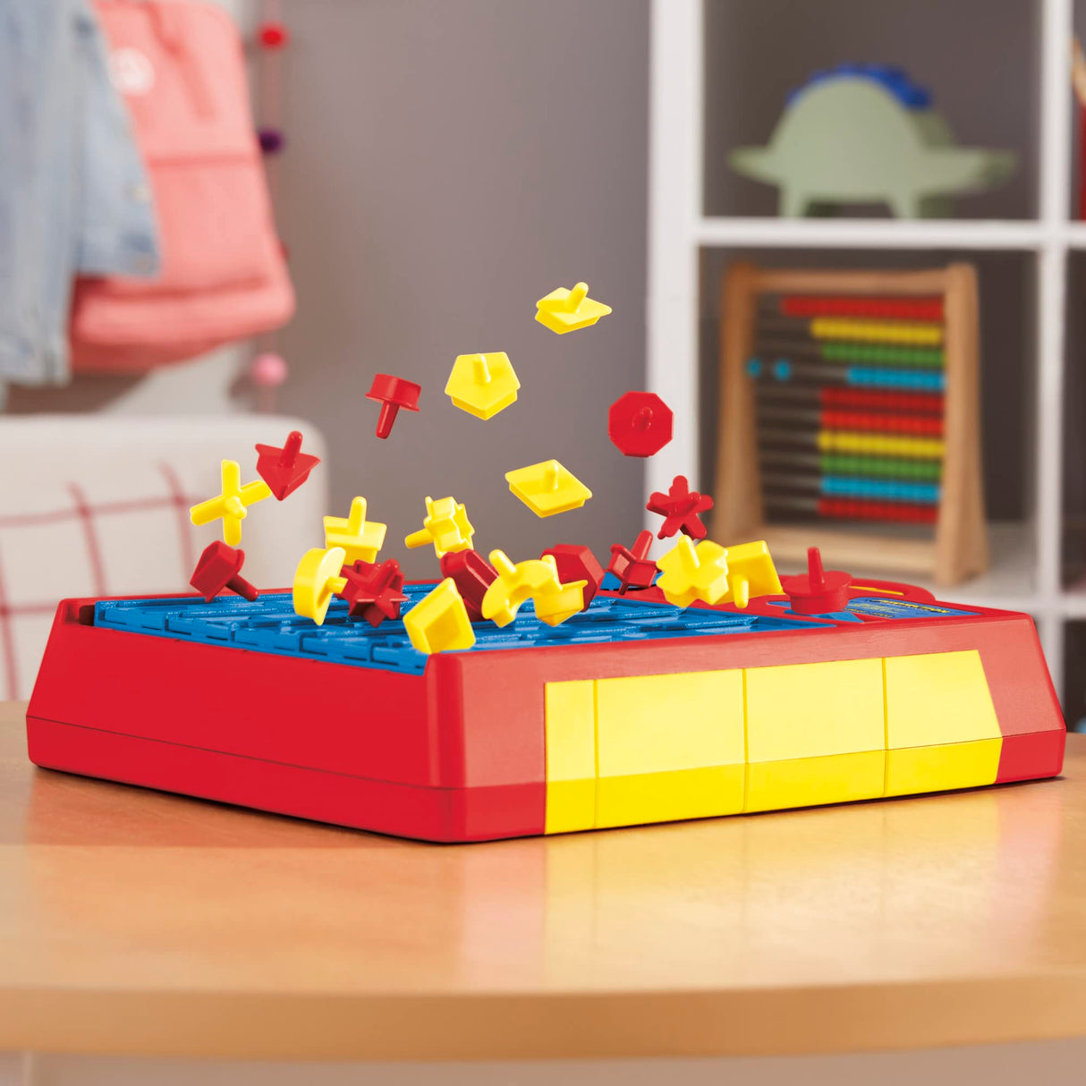 Hasbro Gaming Perfection Game for Kids Ages 5 and Up, Pop Up Game, Customize The Tray for Over 250 Combinations, Kids Games, Games for 1+ Players