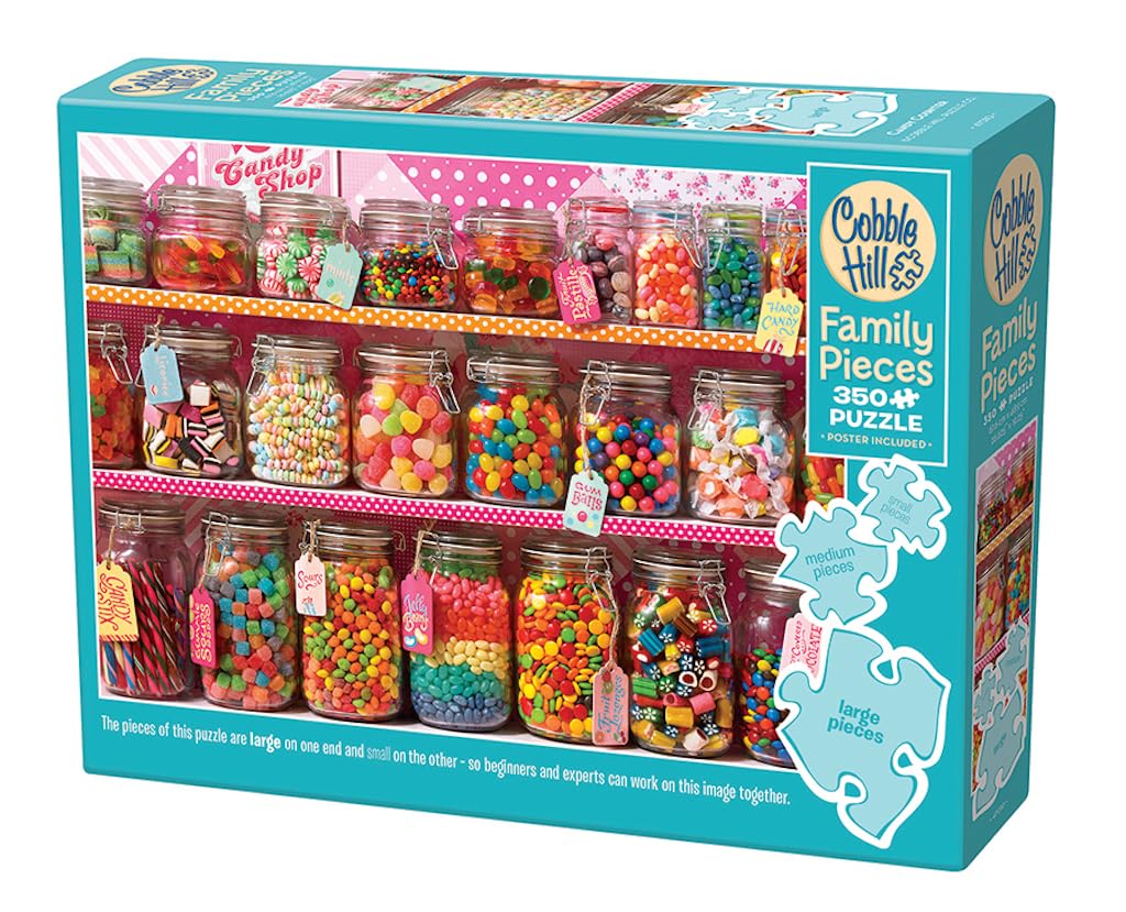 Cobble Hill - Candy Counter - Family Piece's 350 Puzzle