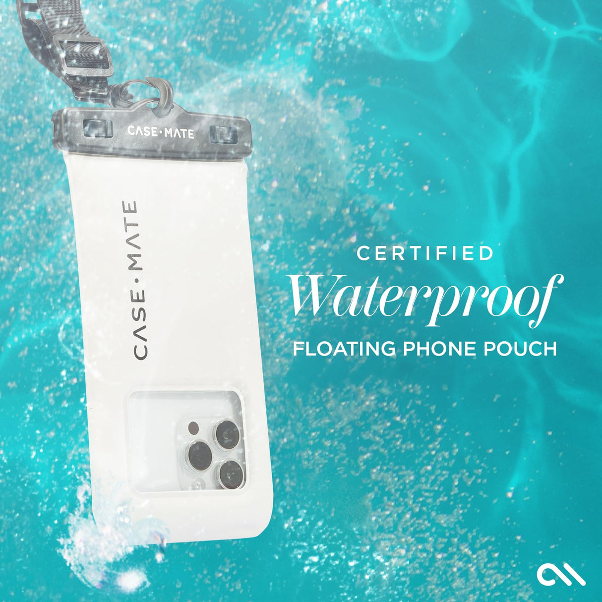 Case-mate - Waterproof Floating Pouch - Sand Dollar