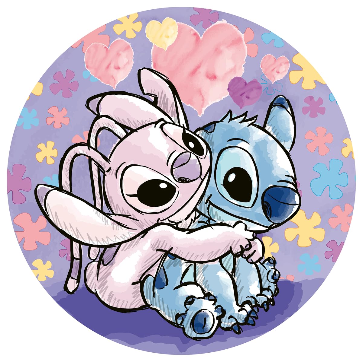 Ravensburger Stitch - Circular 500 Piece Jigsaw Puzzle