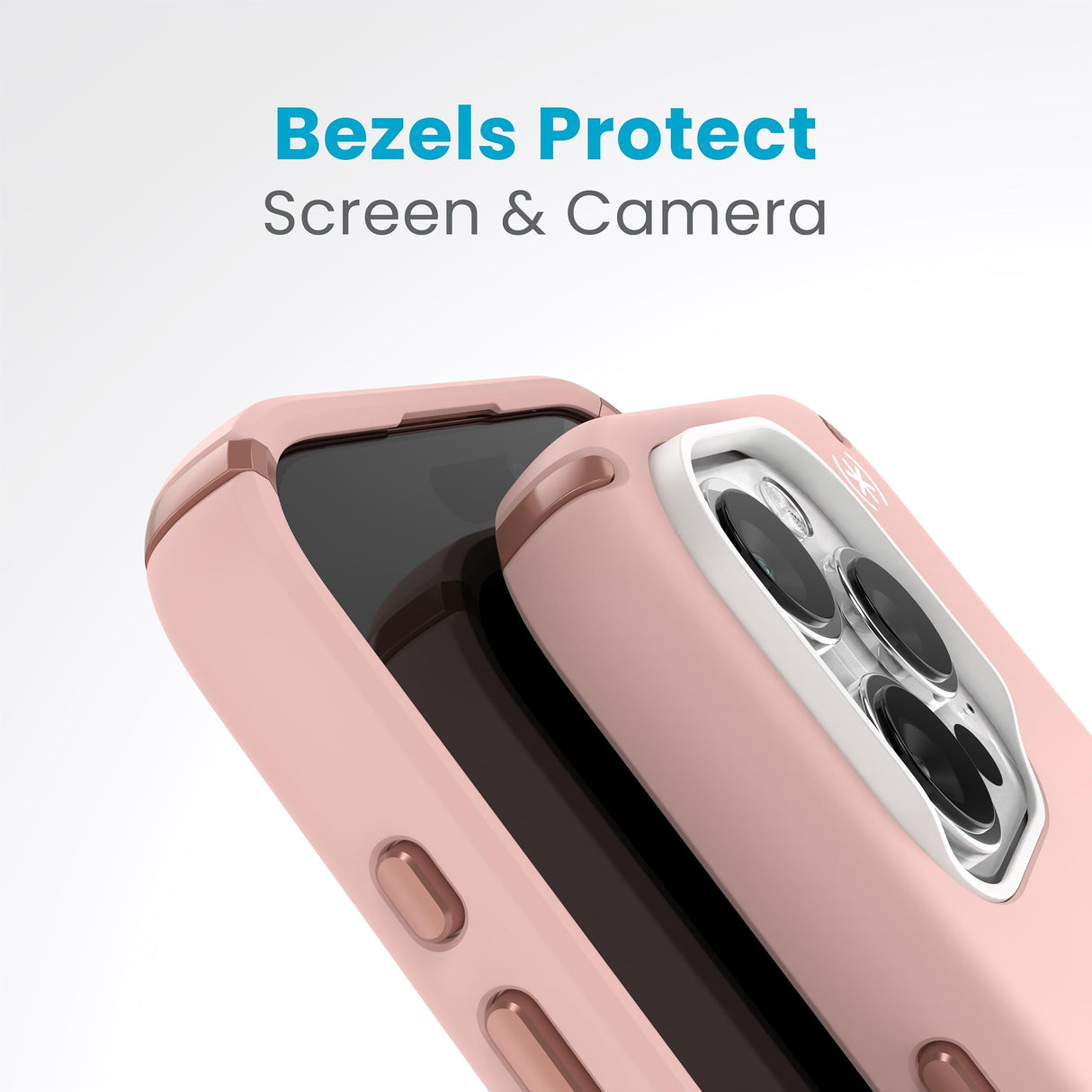 Speck - Presidio2 Pro Case For Apple Iphone 15 Pro - Dahlia Pink