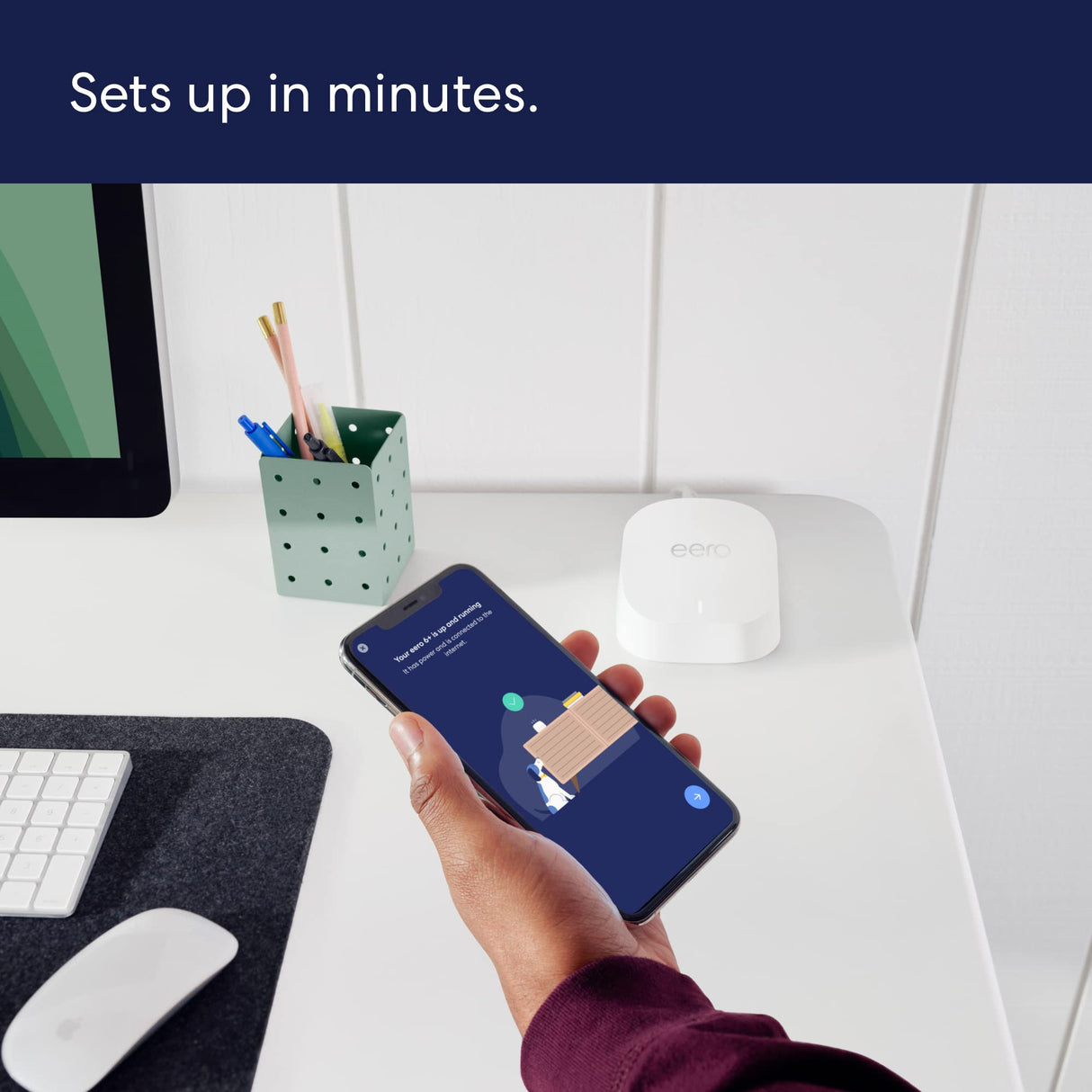 eero 6+ mesh Wi-Fi router