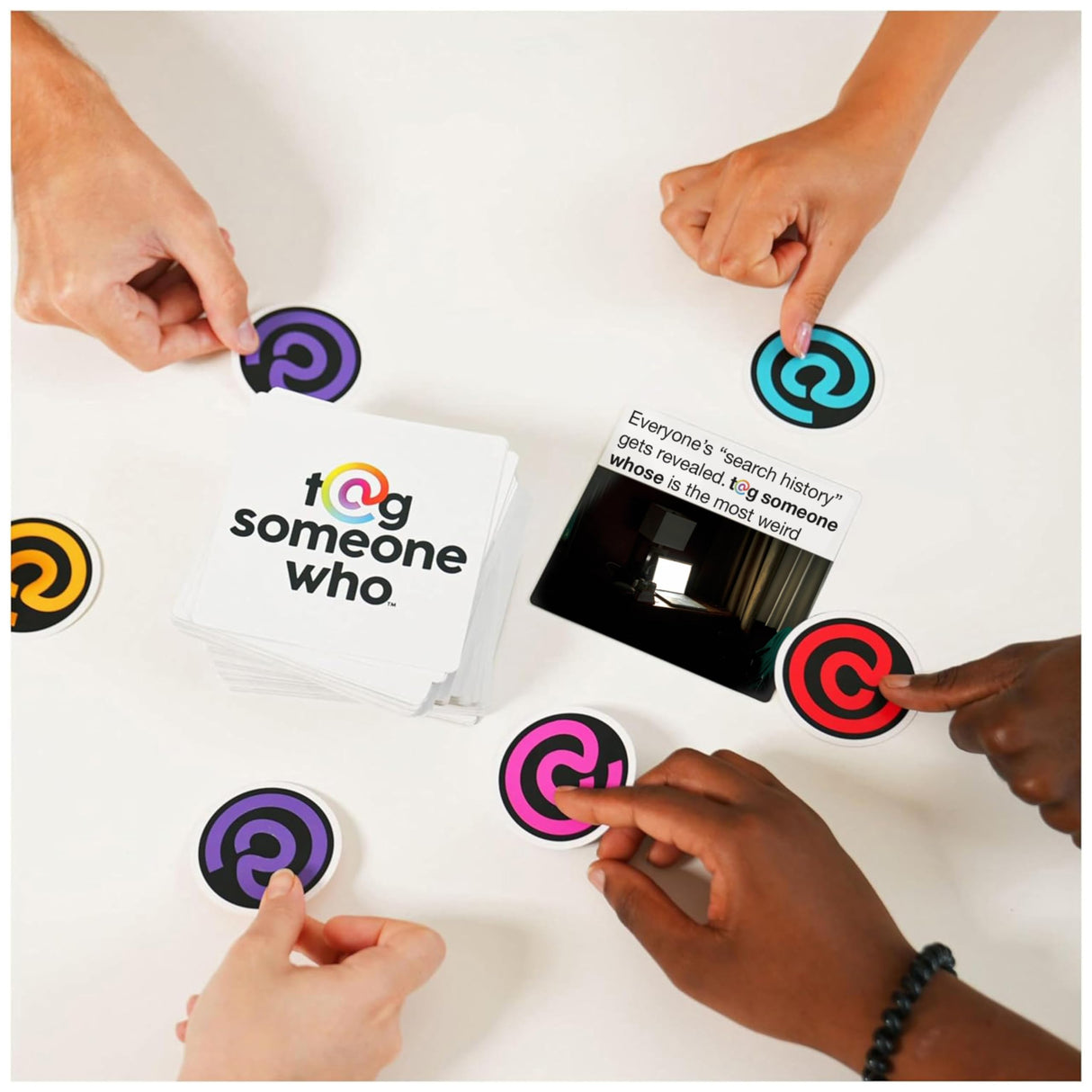 Spin Master Games, Tag Someone Who Viral Hit Adult Party Game for Bachelorette Parties, College, Birthday & More, for Adults & Teens Ages 18+