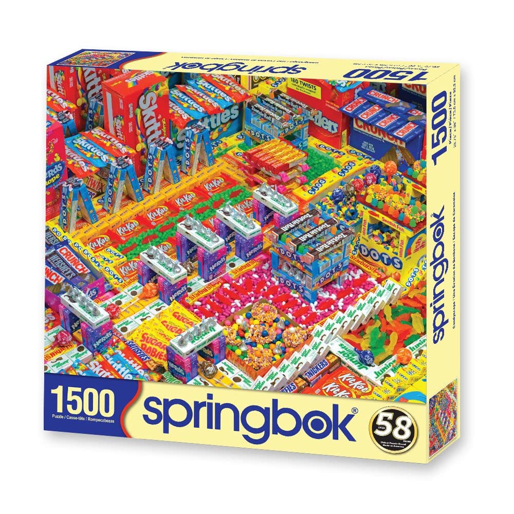 Springbok 1500 Piece Jigsaw Puzzle Candyscape