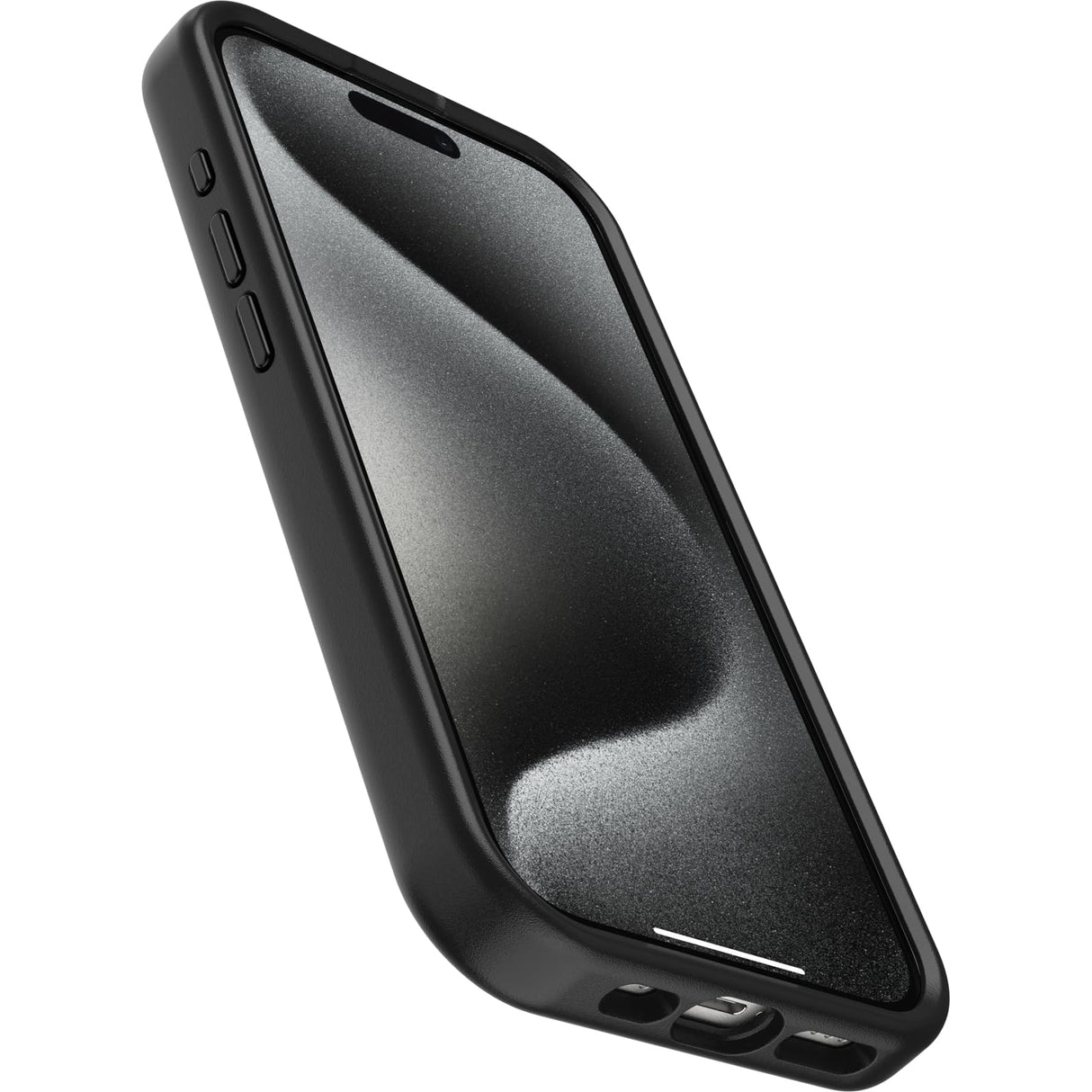 Otterbox - Ottergrip Symmetry Case For Apple Iphone 15 Pro - Black