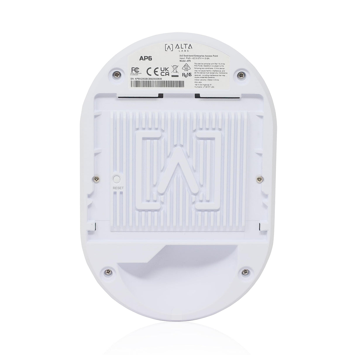 Alta Labs AP6 WiFi 6 Access Point