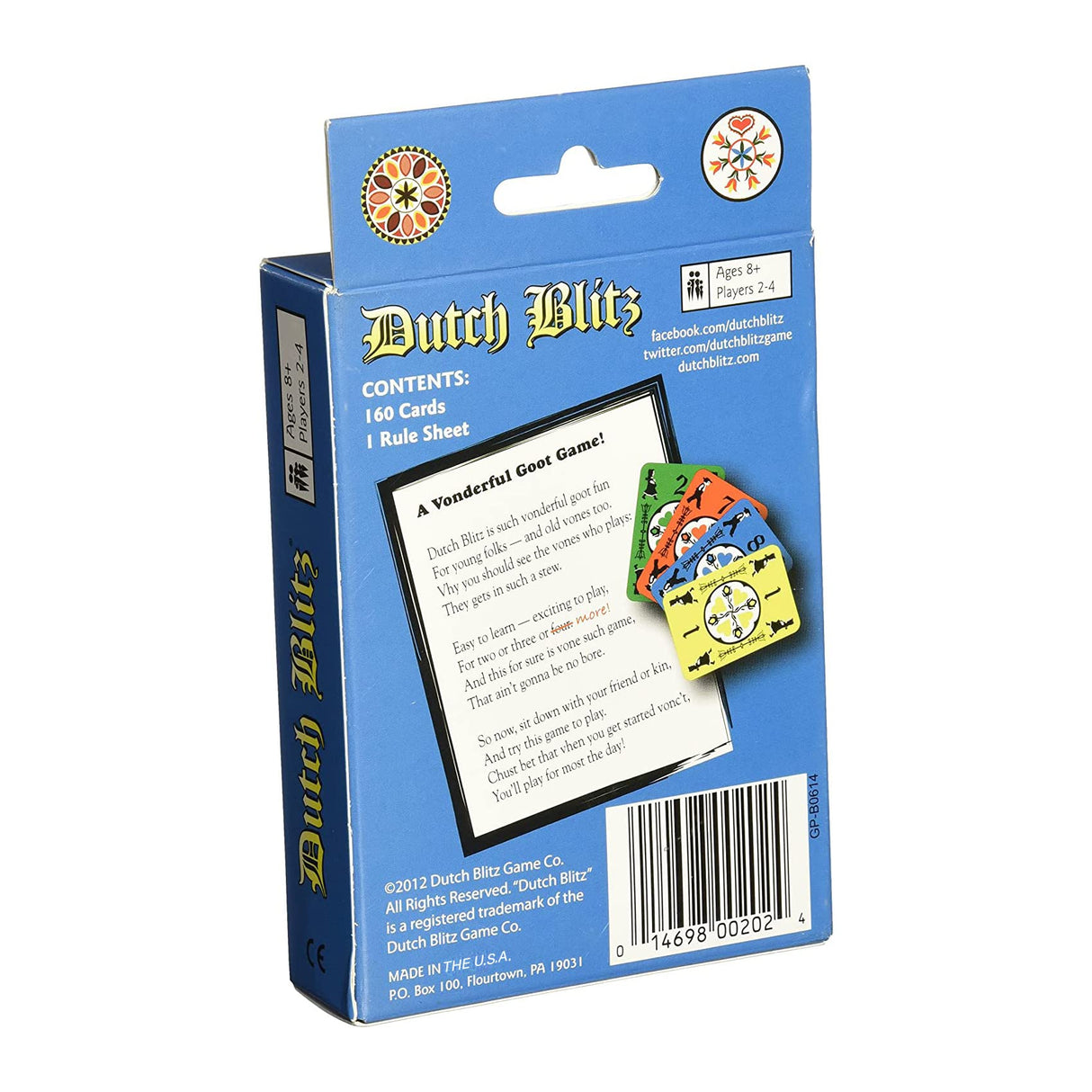 Dutch Blitz: Expansion Pack (Blue)