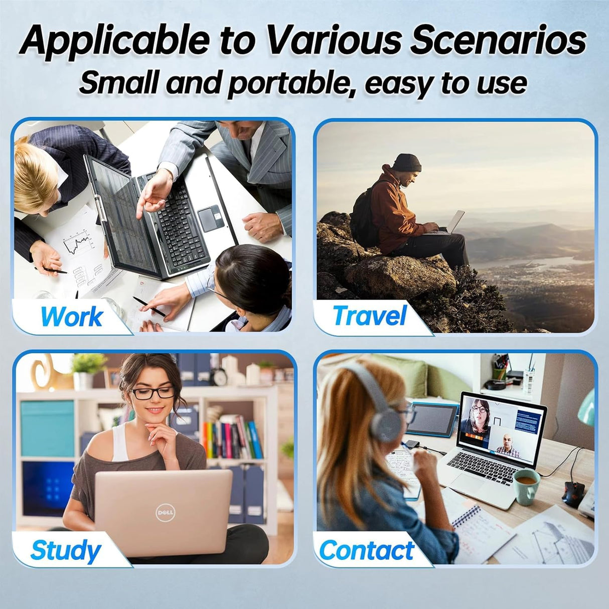 65W Laptop Charger for Dell inspiron 13 14 15 17 3000 5000 7000 Series 3565 3567 3576 5558 5755 7212 7506 2in1 5555 5559 0G6J41 0MGJN9 19.5V 3.34A Tip 4.5mm Power Adapter (65W)