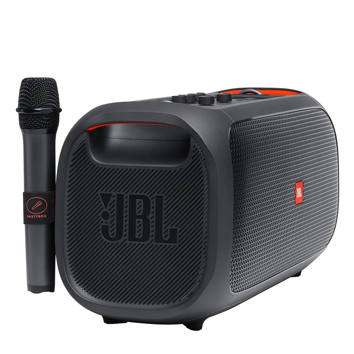 JBL - PARTY BOX ON THE GO BLUETOOTH SPEAKER - BLACK