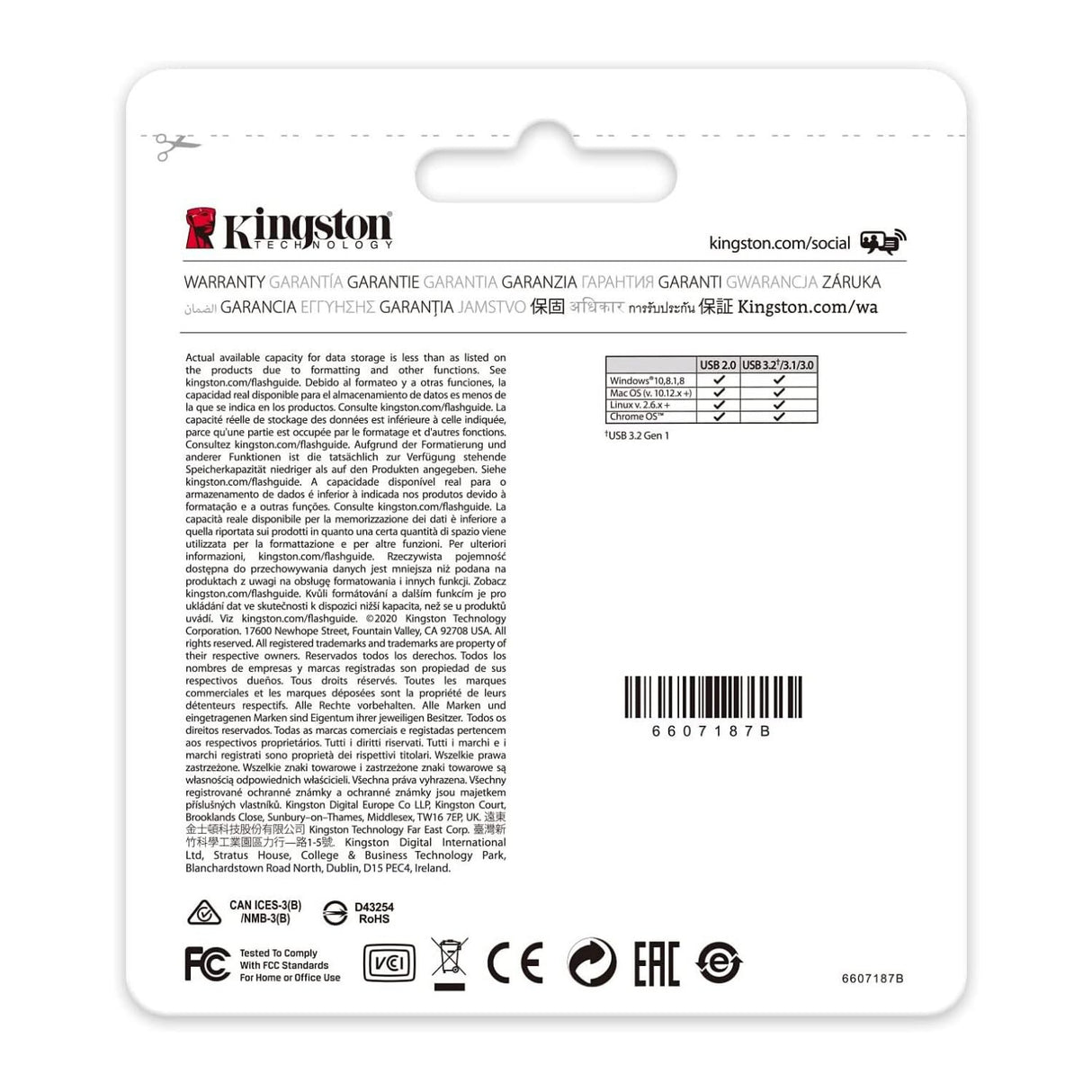 KINGSTON 32GB FLASHDRIVE USB 3.2