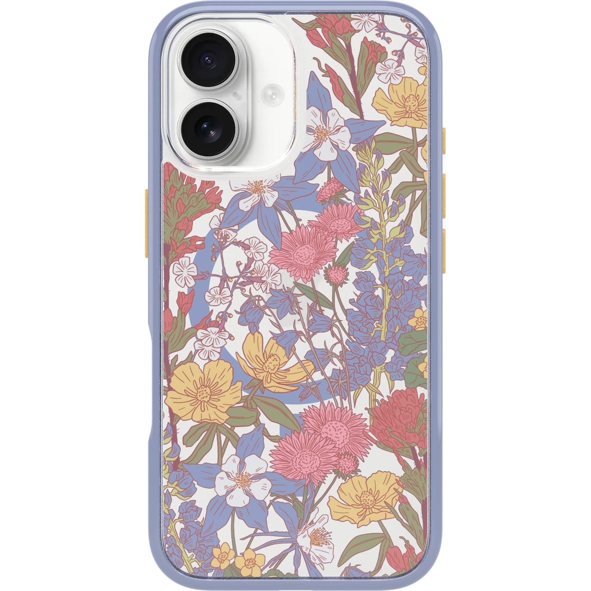 Otterbox - Symmetry Clear Magsafe Case For Apple Iphone 16 - Co Wildflowers