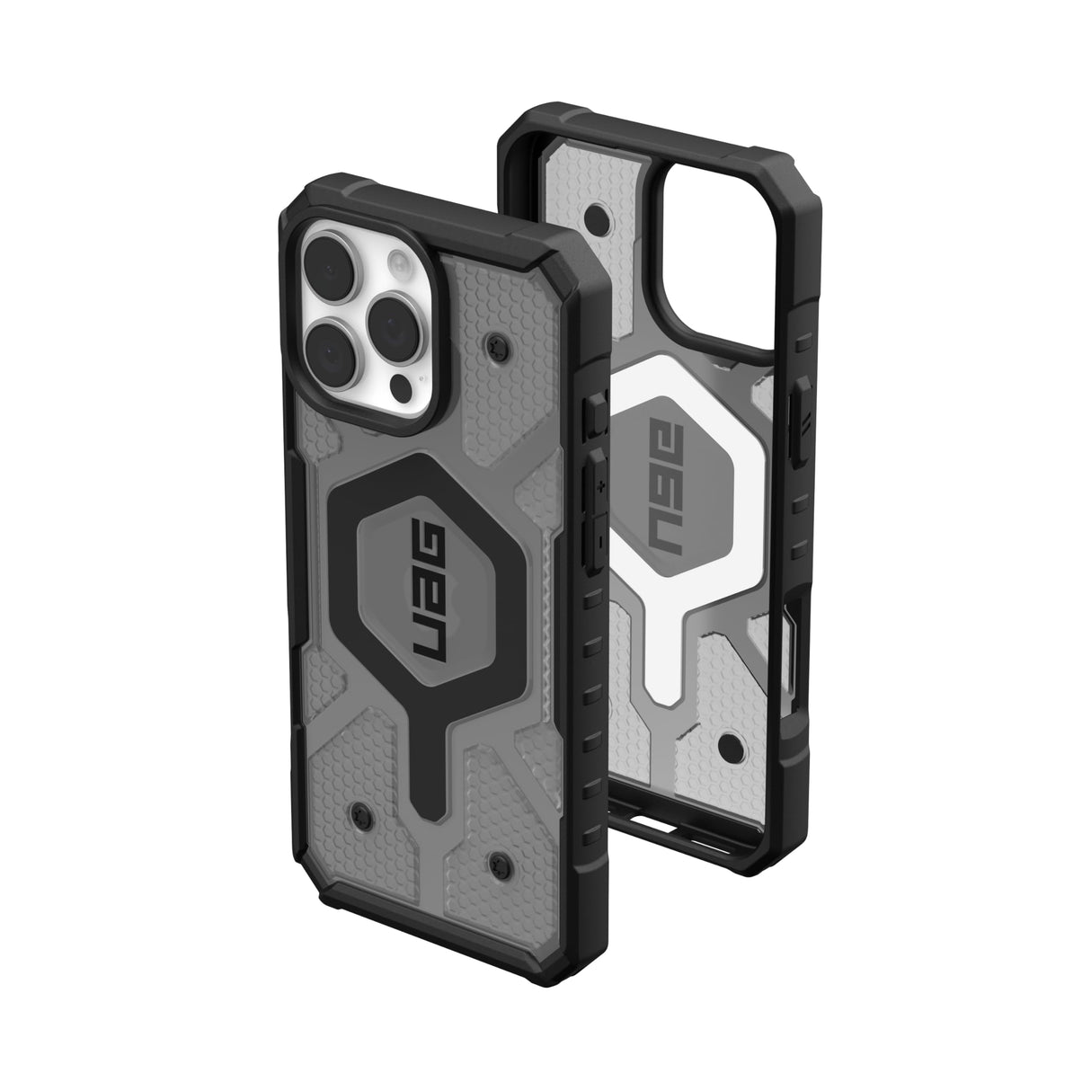 Urban Armor Gear (uag) - Pathfinder Clear Magsafe Case For Apple Iphone 16 Pro Max - Ash
