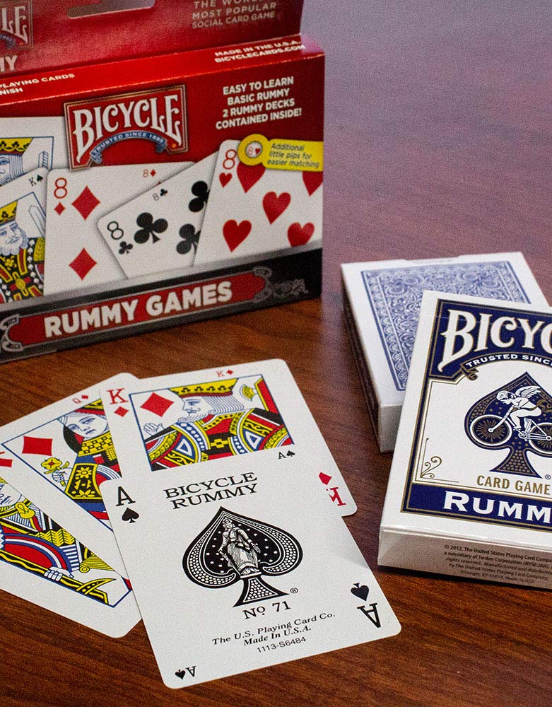 Bicycle Rummy Games Playing Cards