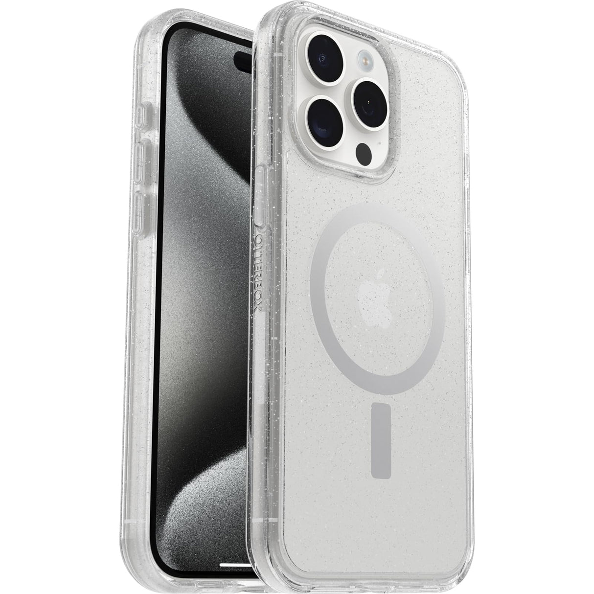 Otterbox - Symmetry Plus Clear Magsafe Case For Apple Iphone 15 Pro Max - Stardust