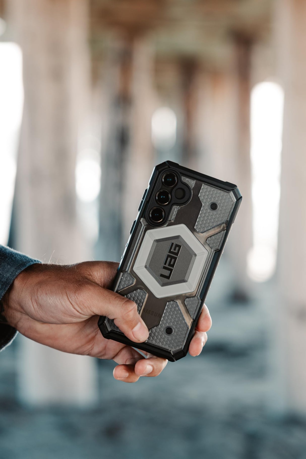 SAMSUNG GALAXY S23 FE URBAN ARMOR GEAR (UAG) PATHFINDER CASE - ICE