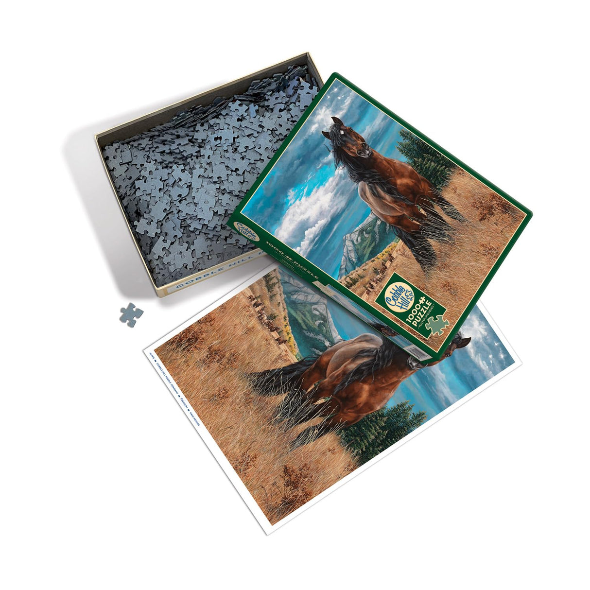 Cobble Hill 1000 Piece Puzzle - Freedom - Sample Poster Included