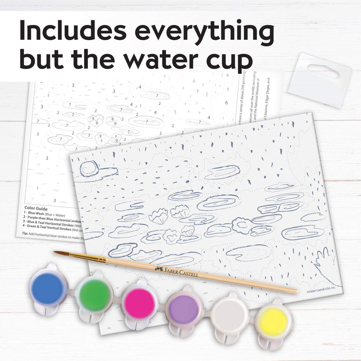 Faber-Castell Museum Series Paint by Numbers - Claude