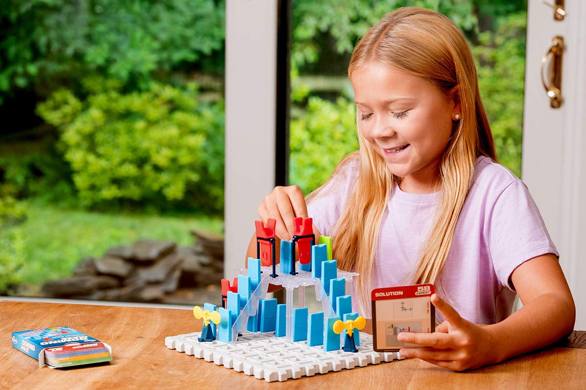 ThinkFun Domino Maze STEM Logic Game - Engaging Brain Teaser for Kids and Adults | Enhances Critical Thinking | Fun and Challenging Puzzle Experience | Age 8 and Up