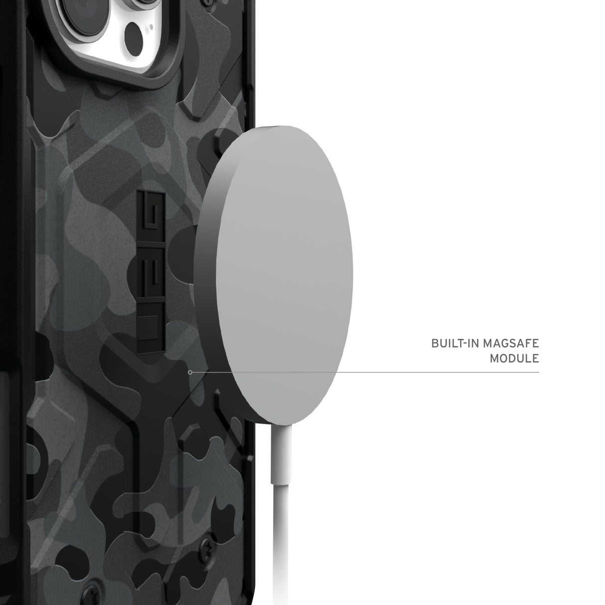 URBAN ARMOR GEAR UAG Designed for iPhone 16 Pro Max Case 6.9" Pathfinder SE - Compatible with MagSafe Charging Rugged Shockproof Anti-Slip Military Grade Protective Cover, Midnight Camo