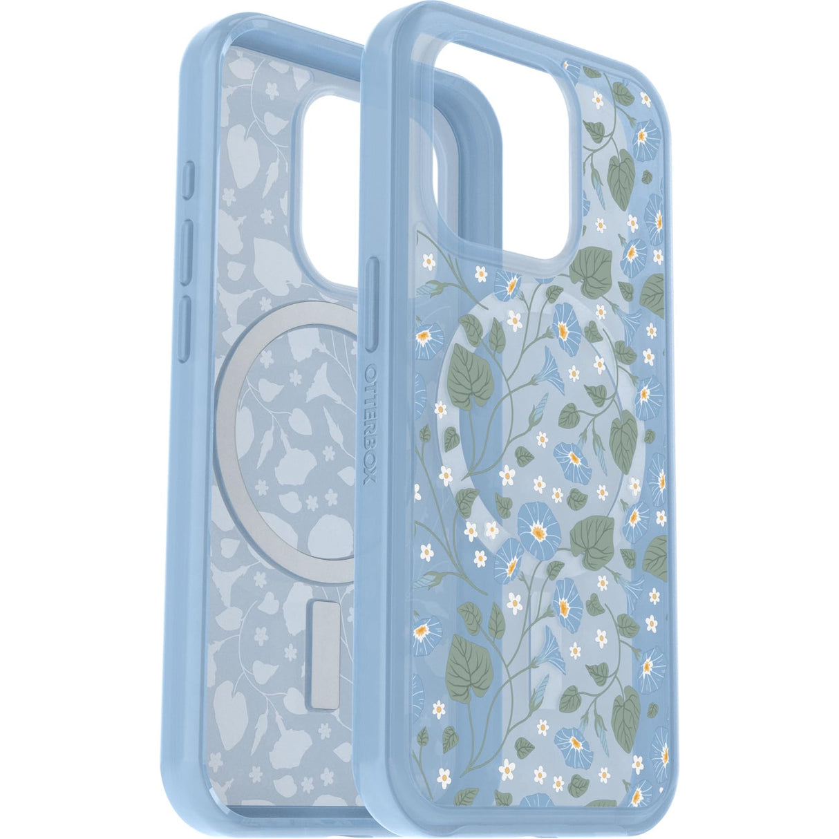 Otterbox - Symmetry Plus Clear Magsafe Case For Apple Iphone 15 Pro - Dawn Floral